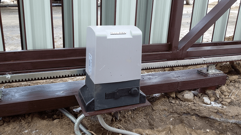 Привод откатных ворот